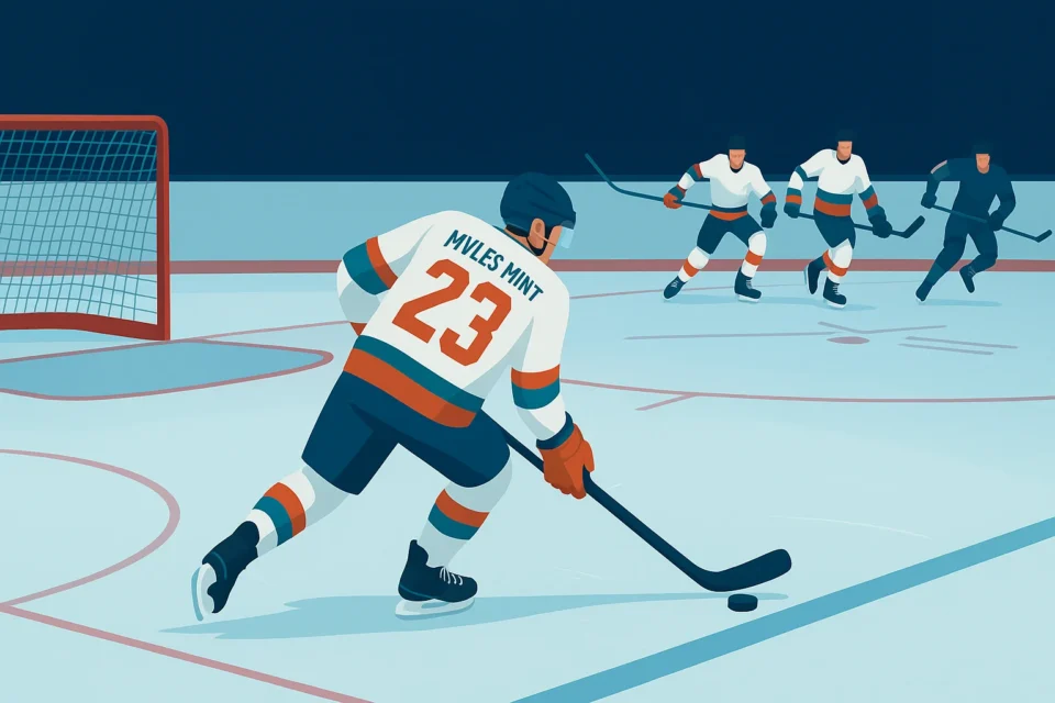 Myles Mint Pulls the Goalie